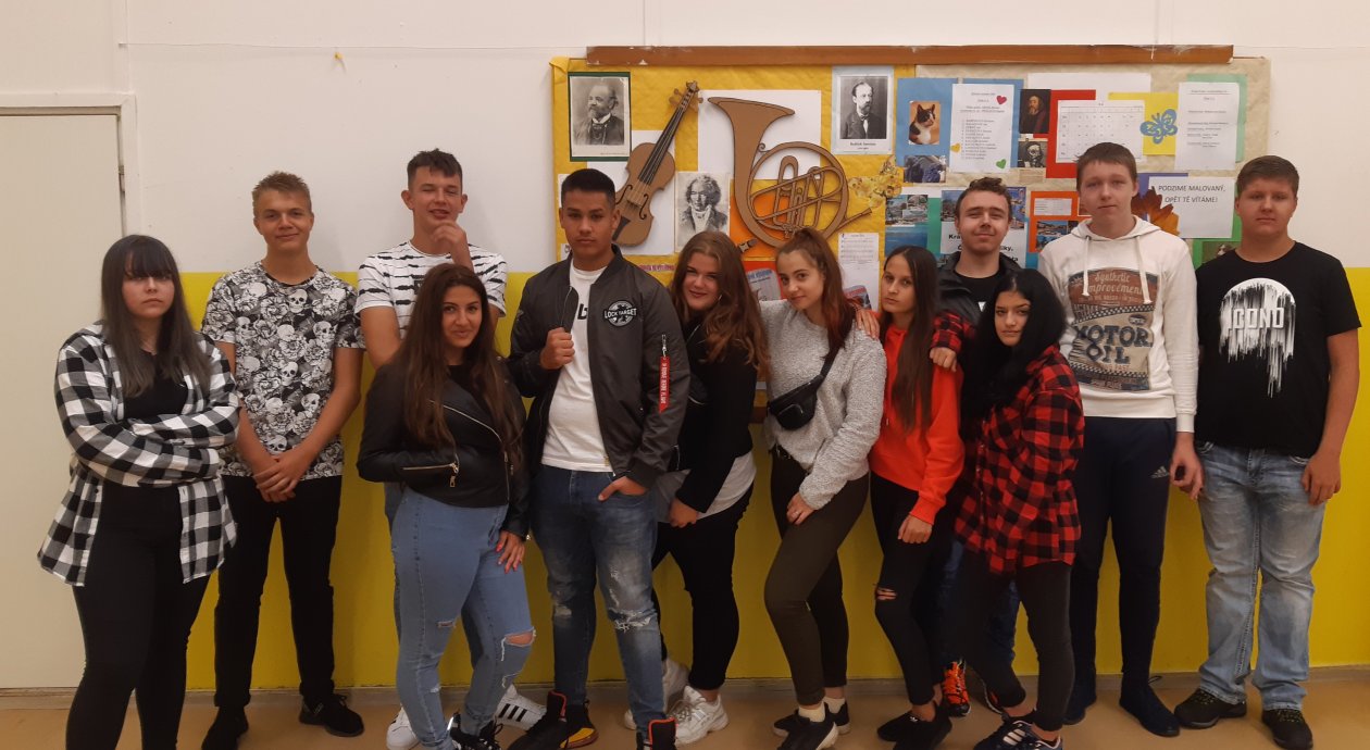 Jsme 9.A - naše nejnovější foto