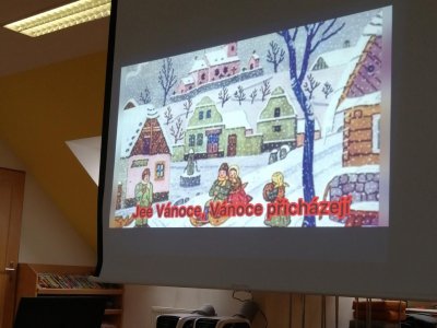 Vánoční povídání v knihovně a trhy ve Znojmě