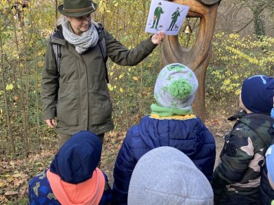 Lesní pedagogika - Mločí stezka