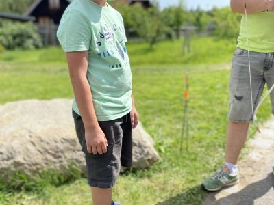 "Druháci v akci: Den plný koní, paintballu, lukostřelby a vodních bitev v Osadě Havranů!"