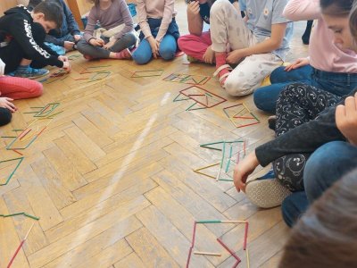 Matematika Hejného - dřívka
