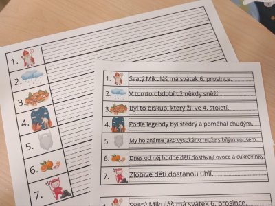 Mikulášsko čertovské vyučování