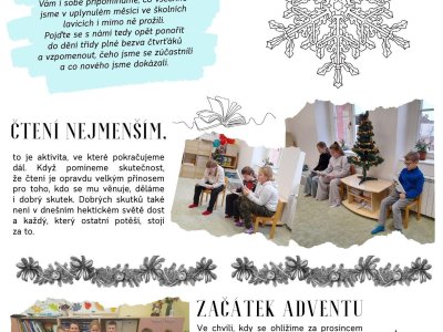 Třídní plátek 4.A - ohlédnutí za měsícem prosincem 2025