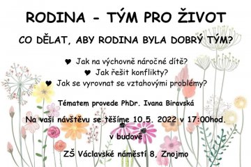 Rodina - tým pro život