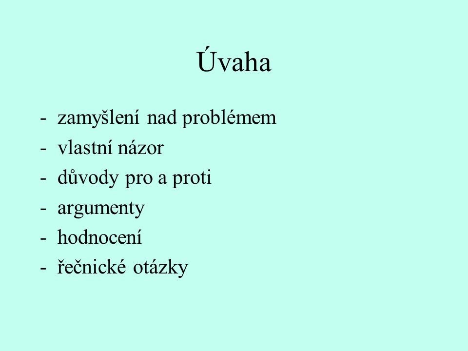 Úvaha - Potřebuje mě někdo?