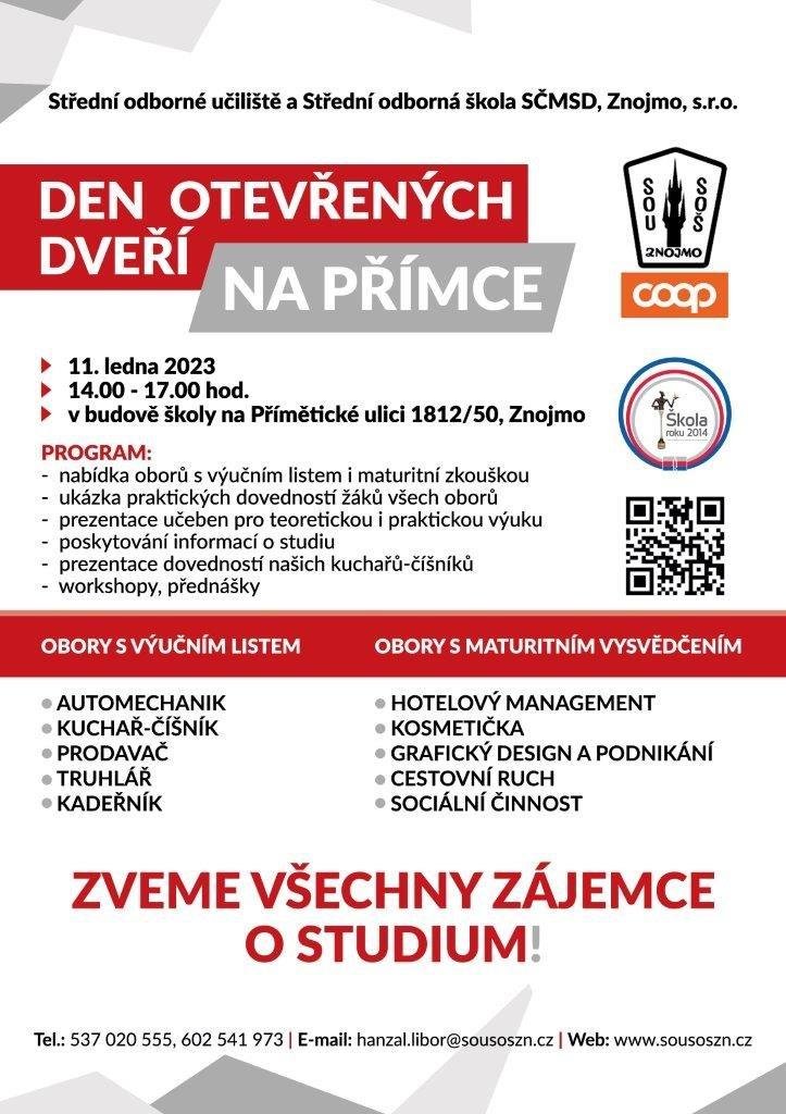 DEN OTEVŘENÝCH DVEŘÍ NA PŘIMCE