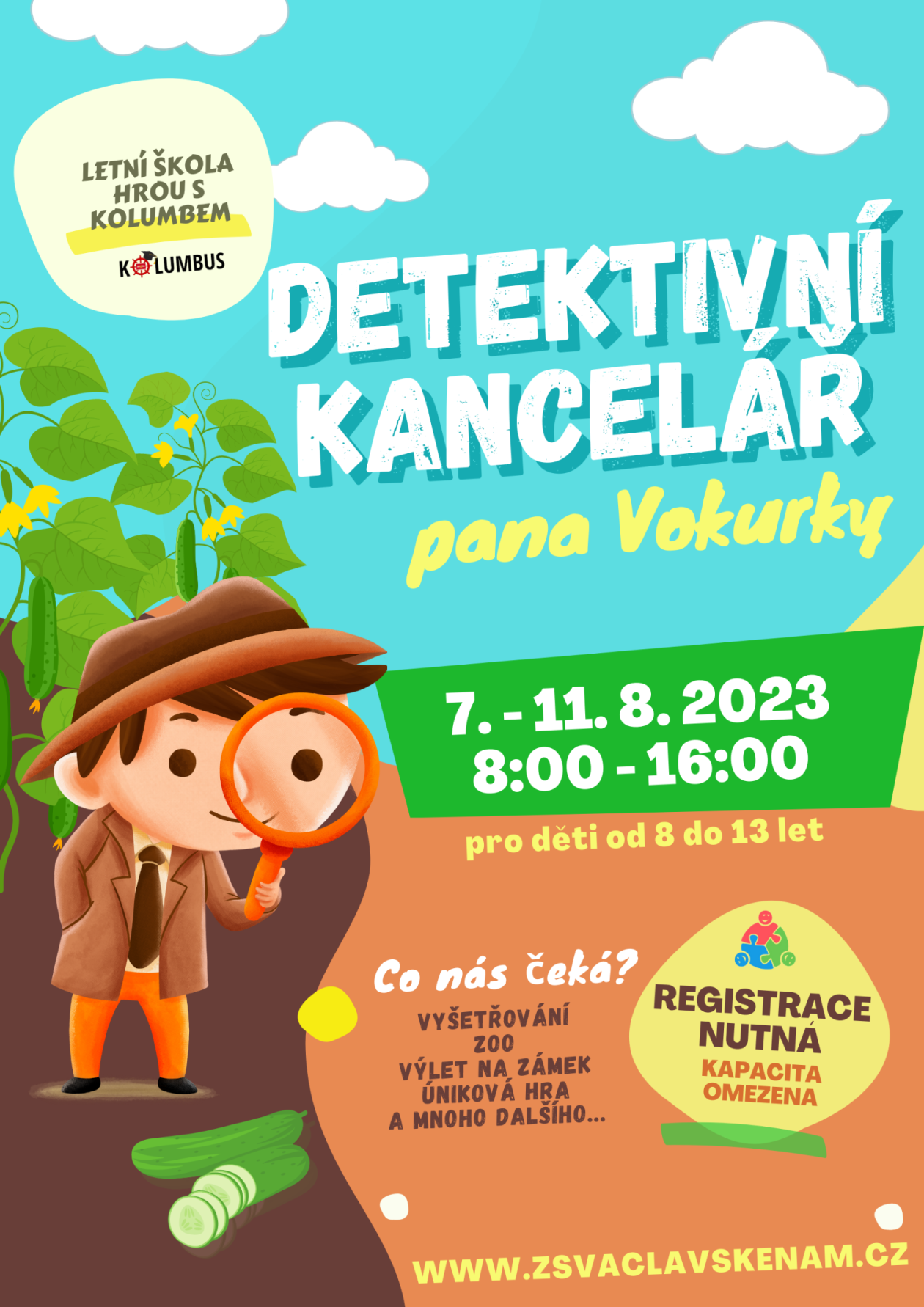 Detektivní kancelář pana Vokurky (Letní škola s Kolumbem)