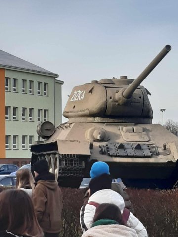 Exkurze na Vojenské střední škole  v Moravské Třebové