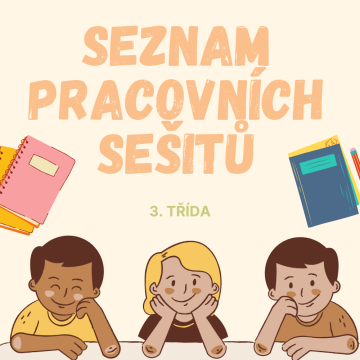 Seznam pracovních sešitů pro 3. třídu