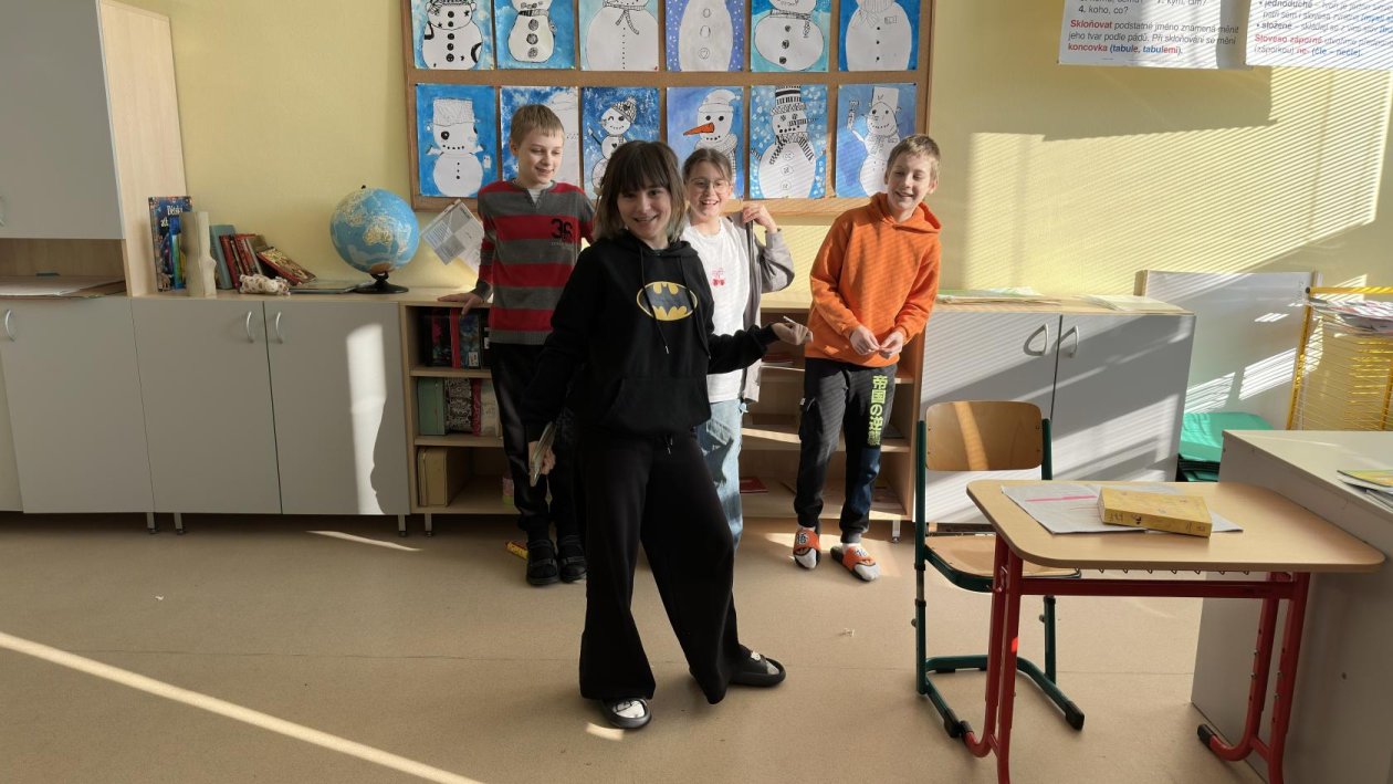 Reklamní spoty v 5.A