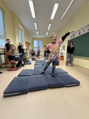 Módní přehlídka v ranní družině
