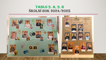 Tablo deváťáků 2024/2025