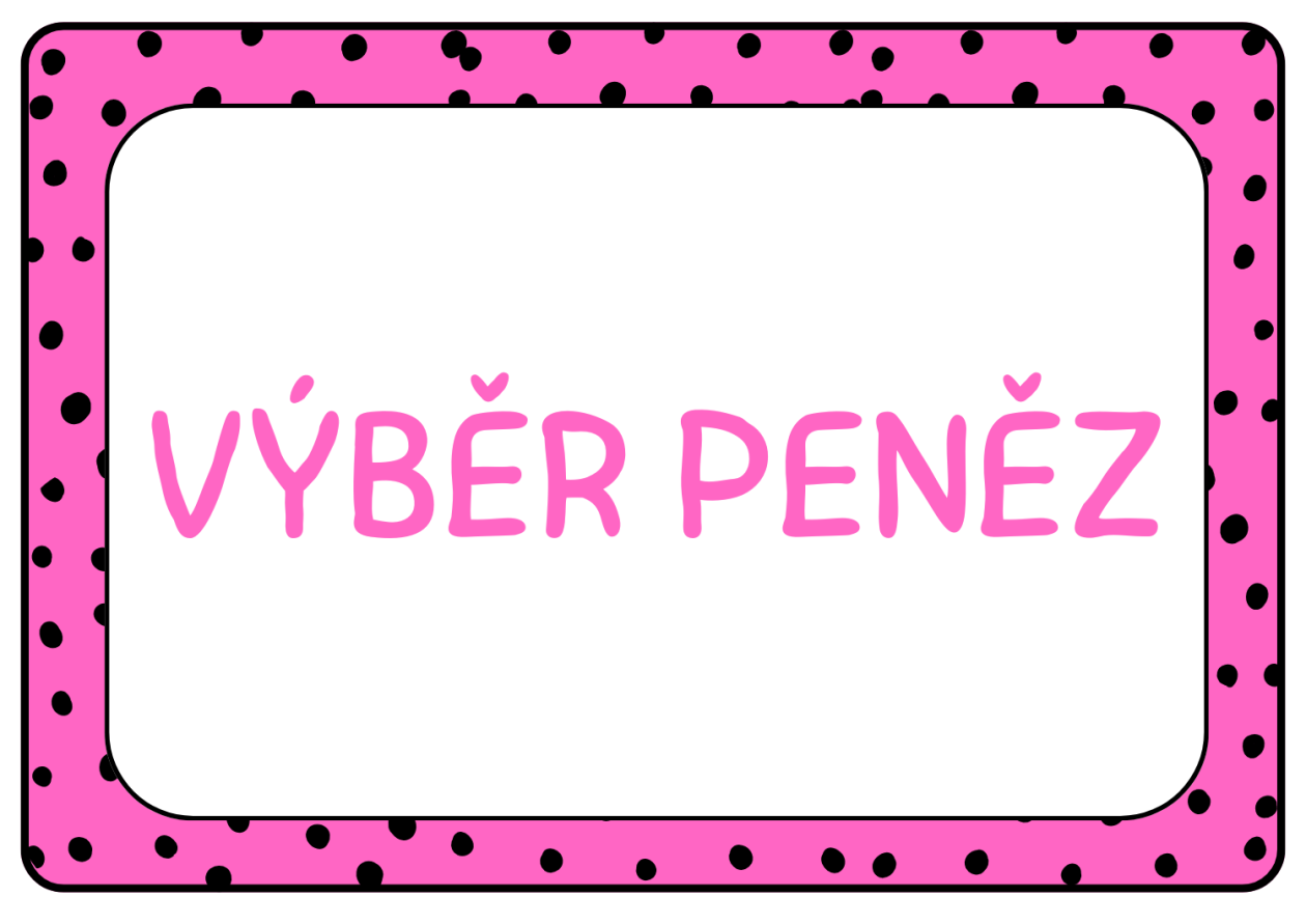 Výběr peněz na školní rok 2025/2026