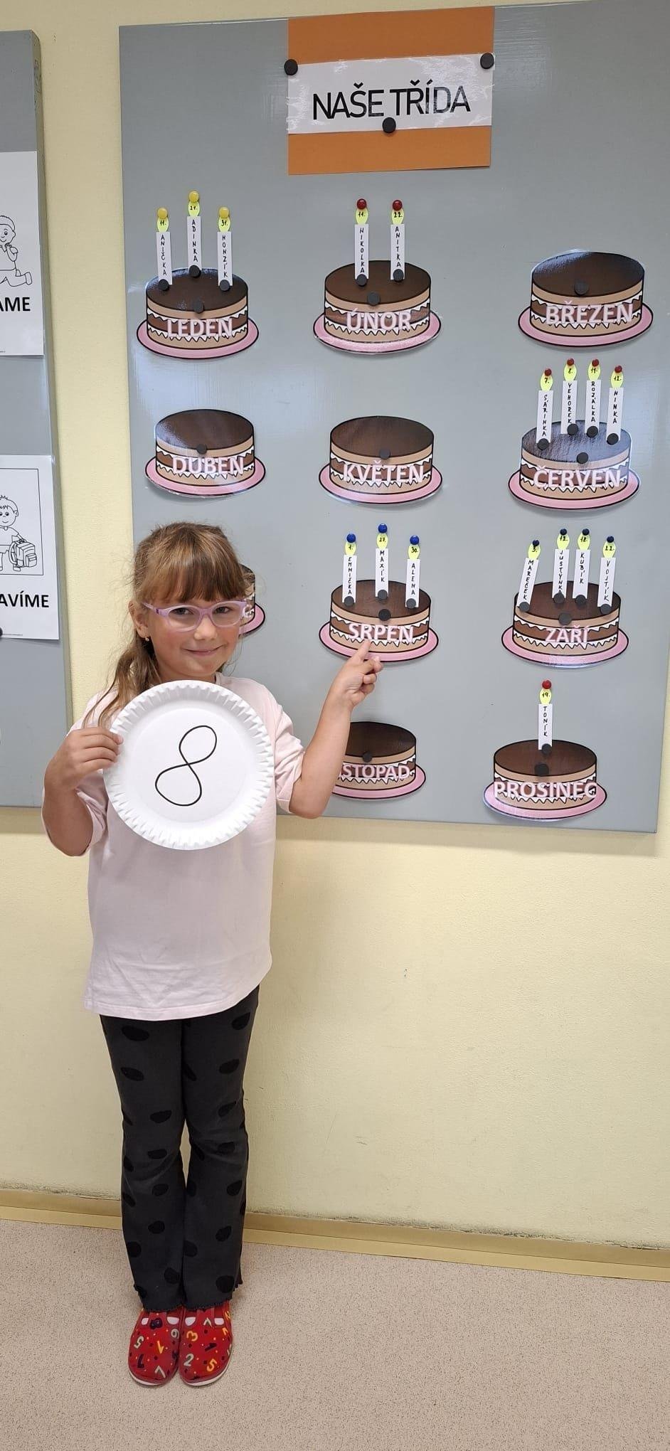 Naši oslavenci Emma, Max a Marek slaví 8 let a Rozálka svátek!