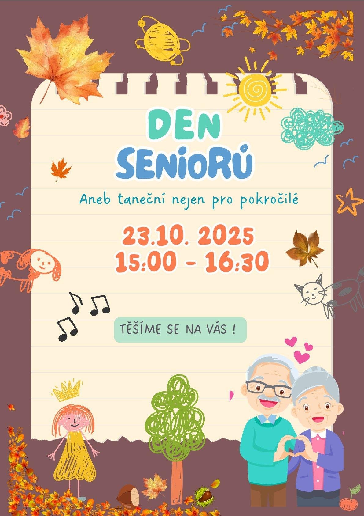 Pozvánka na taneční odpoledne