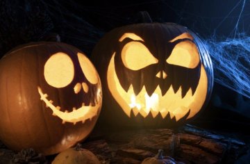 Halloweenská výzdoba v 6.C