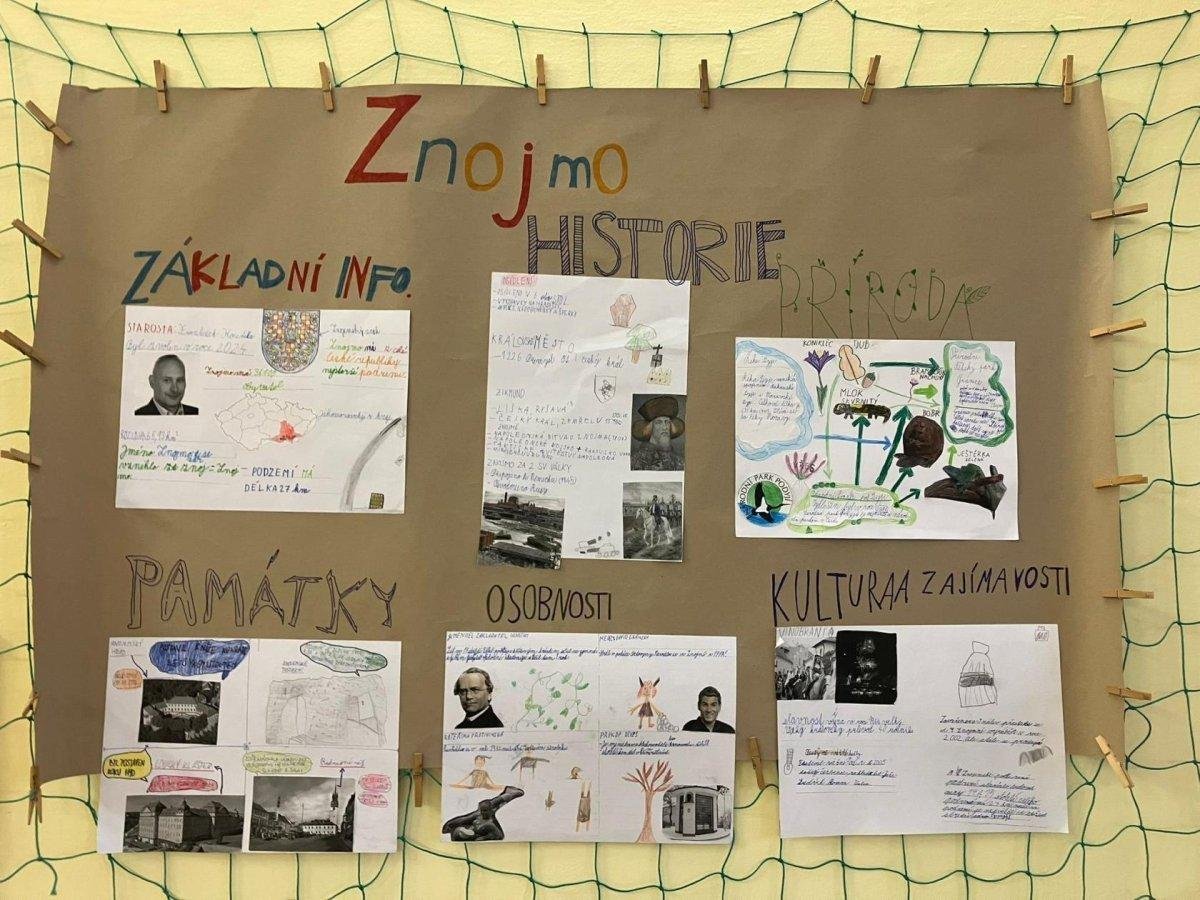 Znojmo - skupinová práce