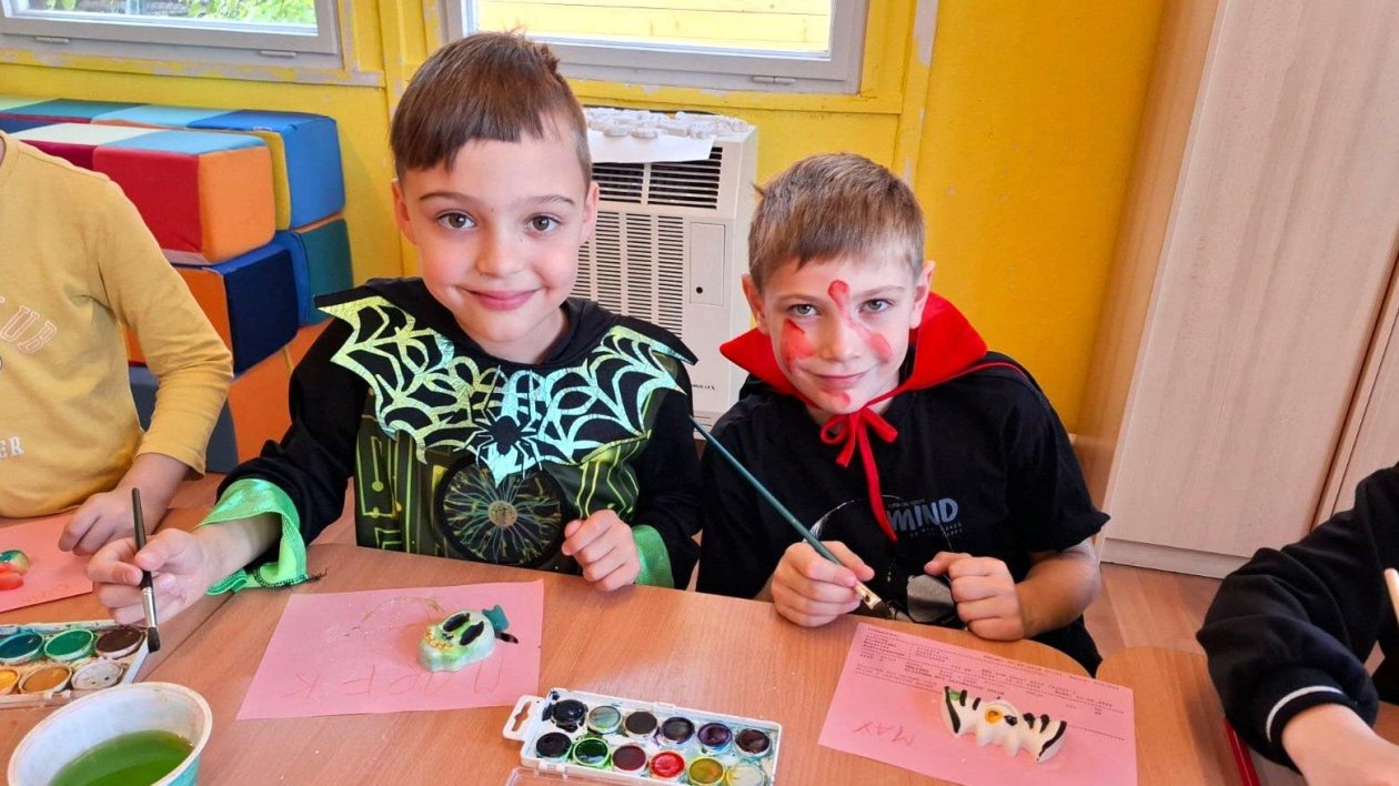 Páteční Halloween v naší družině