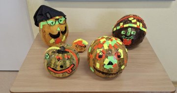 Máme 4 nové spolužáky - dýňáčky.