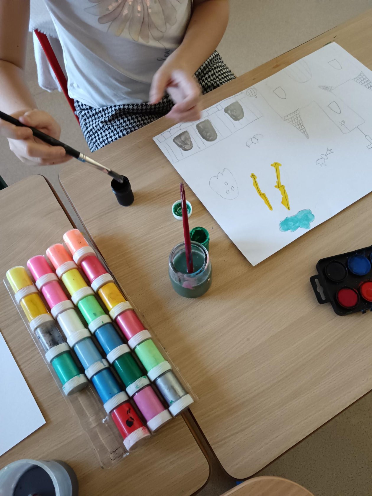 Halloweenské malování