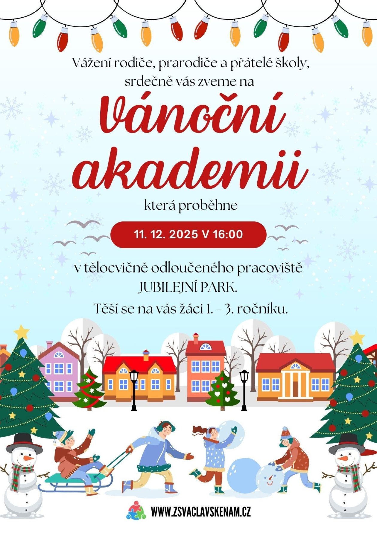 Vánoční akademie 11. 12. 2025