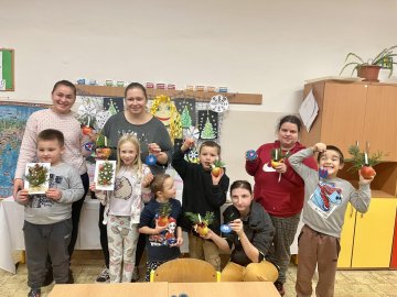 Vánoční dílničky na 1. stupni