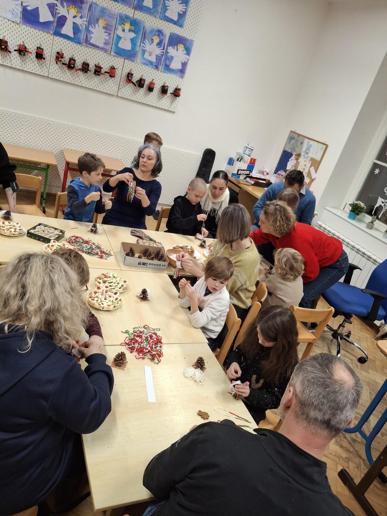 Vánoční dílna s rodiči