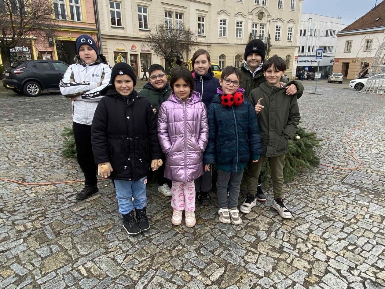 Krásné a klidné Vánoce přejí žáci třídy IV. C