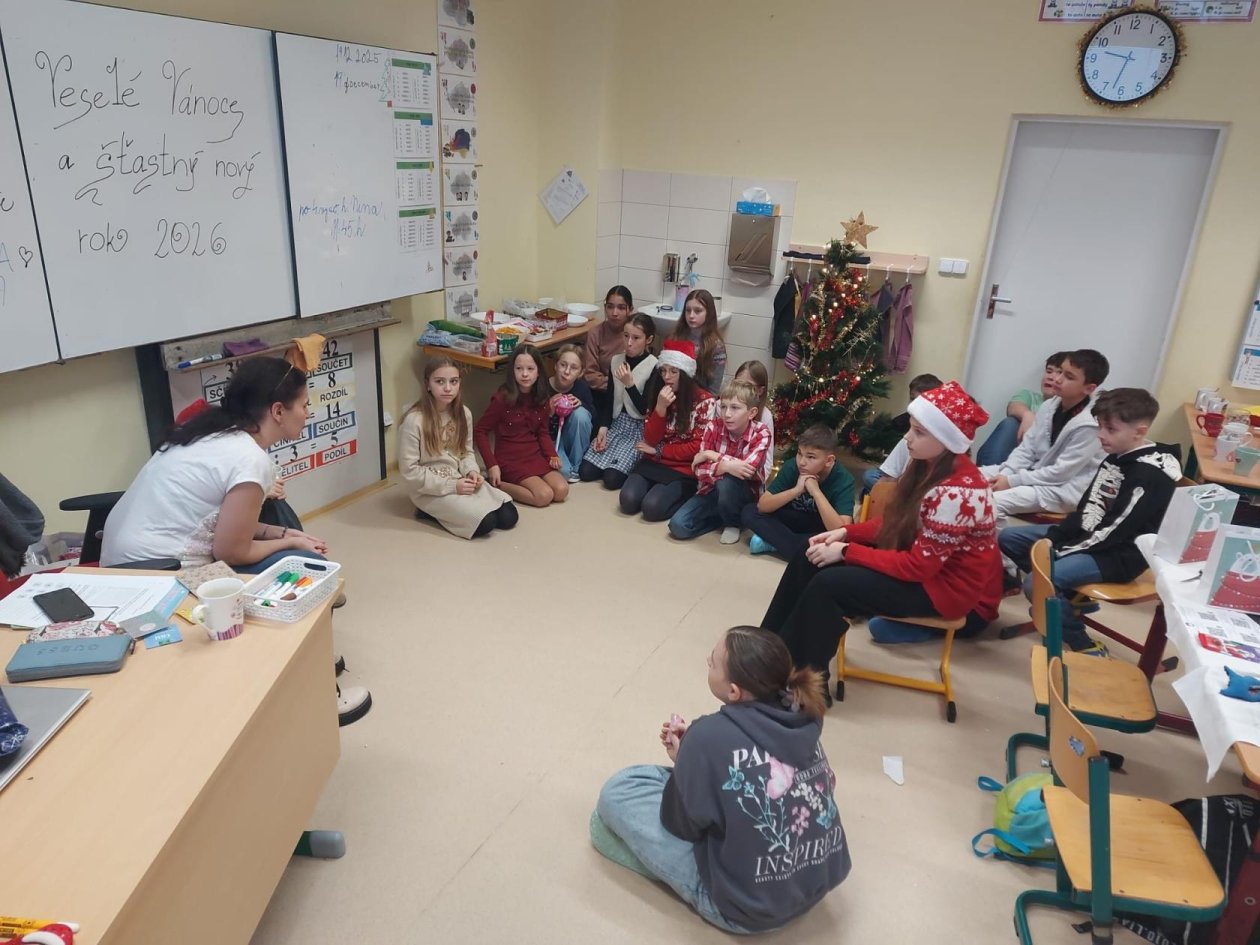 Třídní vánoční besídka
