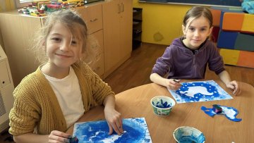 Zimní radovánky s veverkou