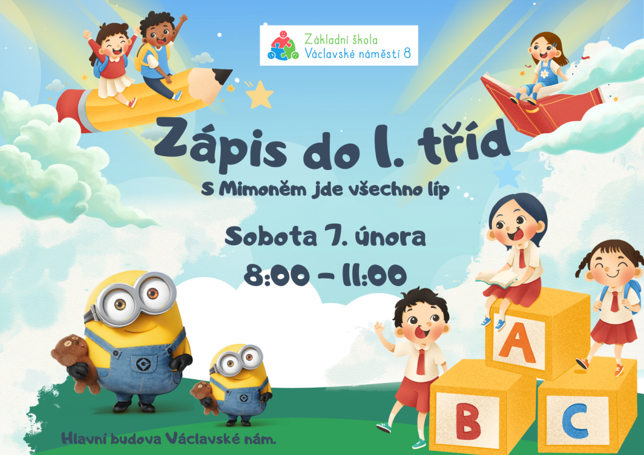 Zápis do 1. tříd 2025/2026