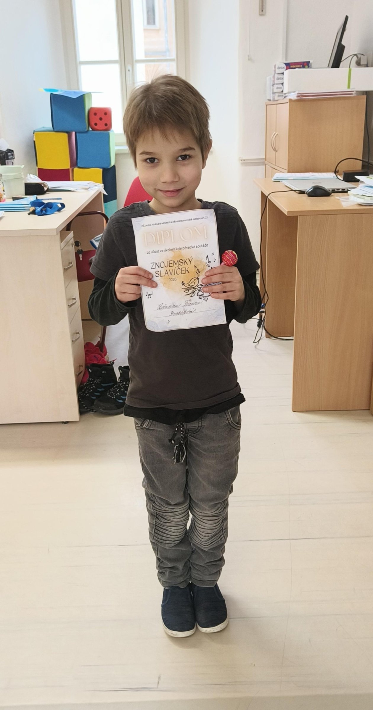 Školní kolo Znojemský slavíček