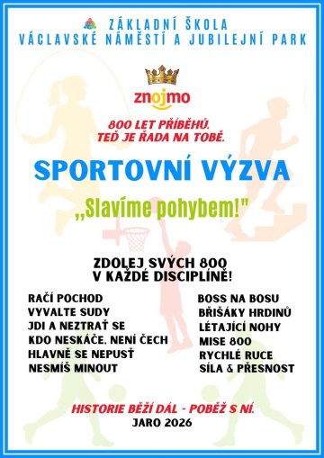 Sportovní challenge k oslavám města