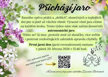 29. týden - 16. 3. až 20. 3. 2026