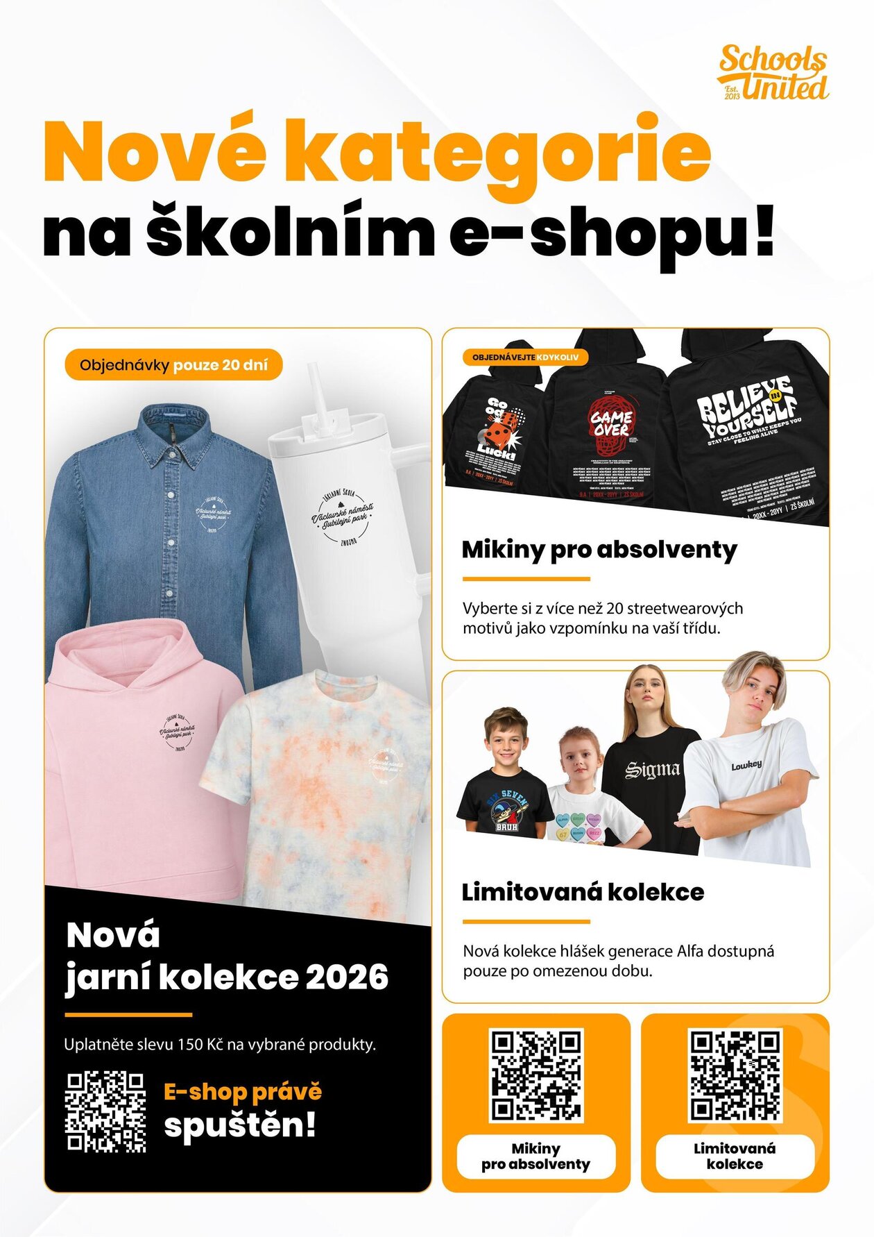 Školní e-shop opět otevřen!