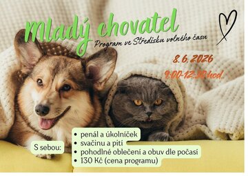 Výukový program "Mladý chovatel" - 8. 6. 2026