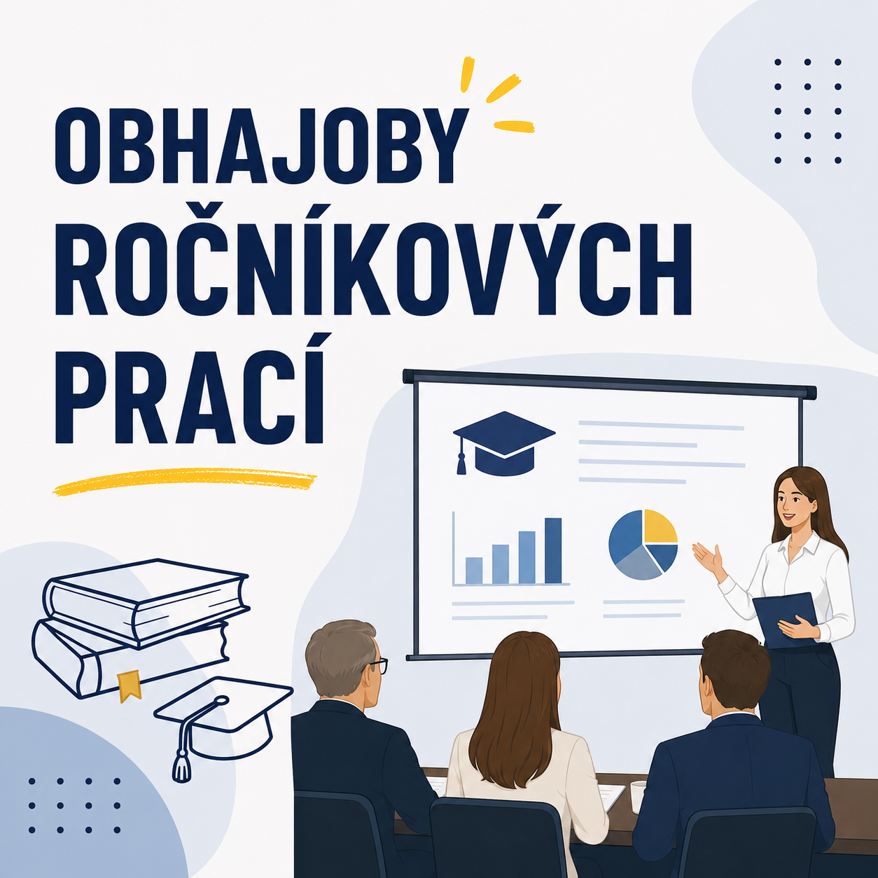 Obhajoby ročníkových prací - část první