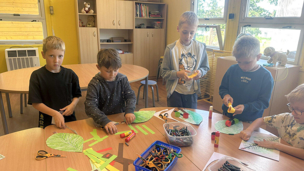 Housenka Jolanka: Barevné tvoření na konec školního roku