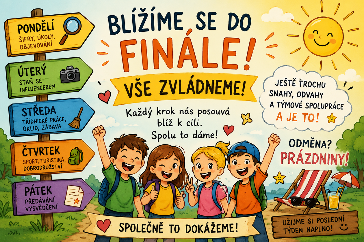 Blížíme se do finále školního roku!