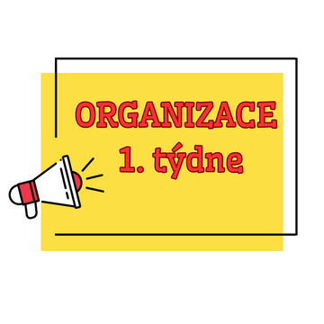 Organizace 1. týdne školního roku 2026/2027