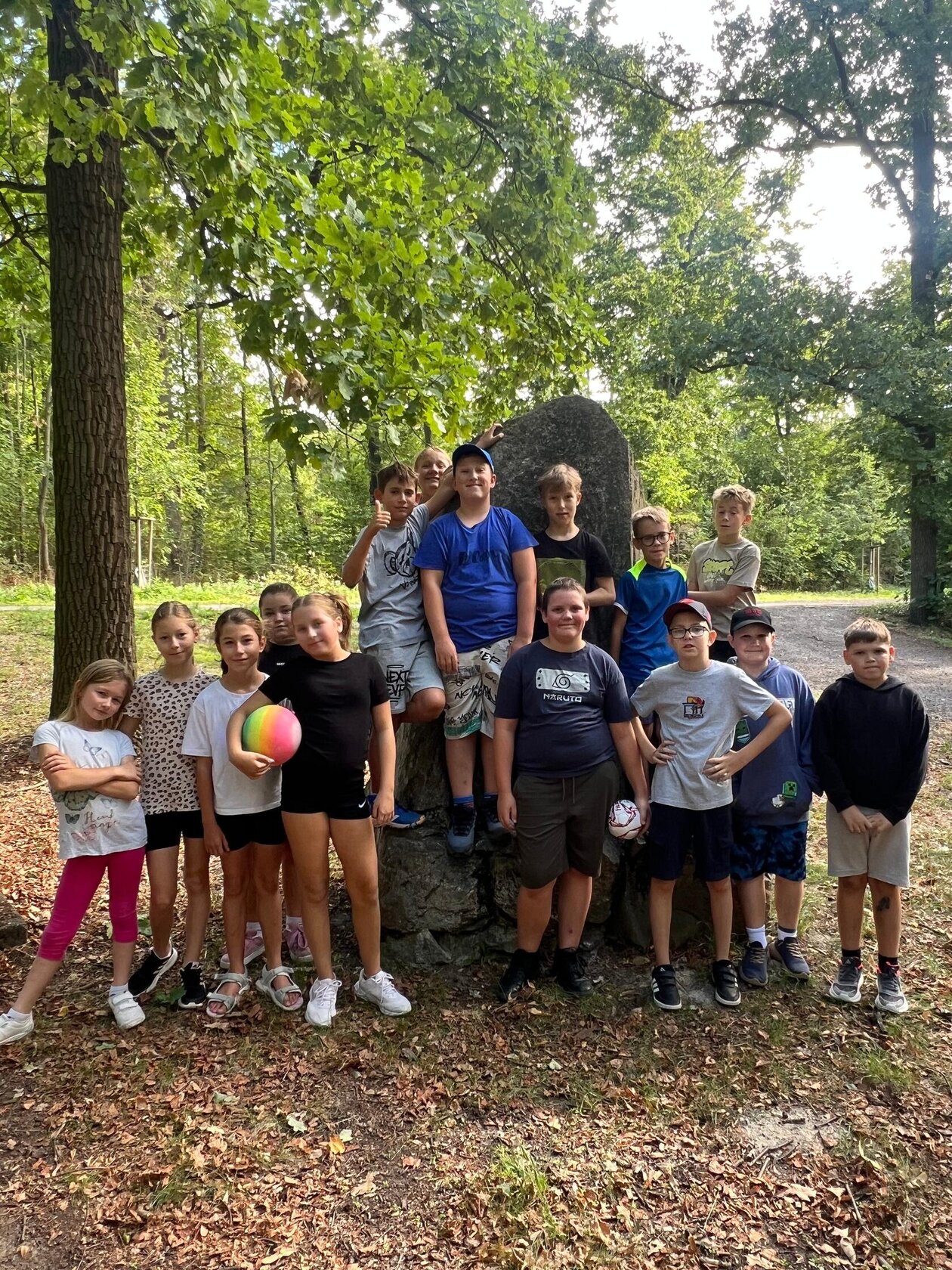 Adaptační den plný her (V.A)