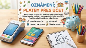 Platby - oznámení