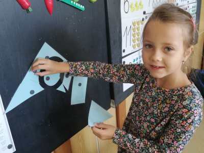 Puzzle - malé tiskací "o"