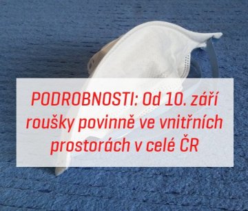 Povinné roušky!