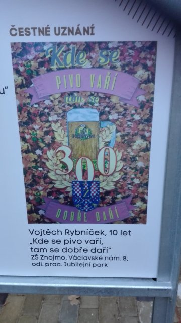 Vojtův úspěch ve výtvarné soutěži