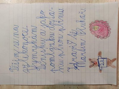 Dopis od Martínka Pluhaře - 2. část