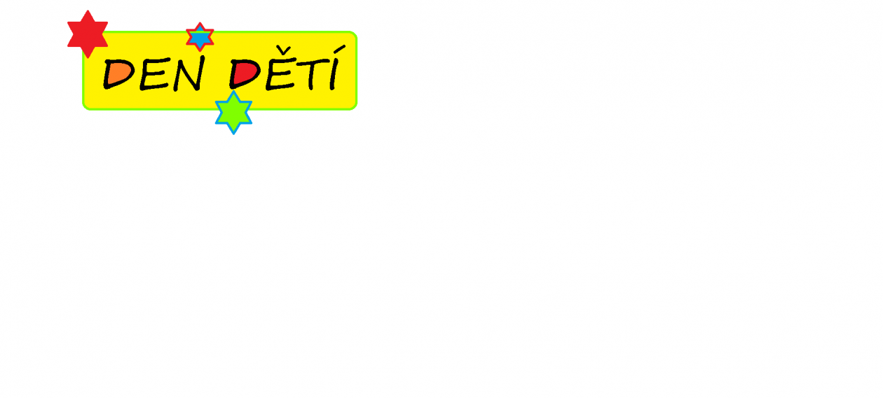 1. června oslavíme Den dětí